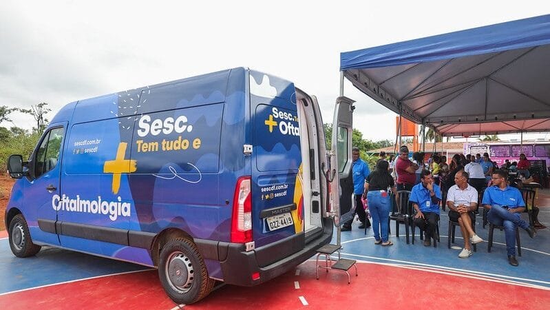 Carretas do Sesc estarão na administração reginal de Ceilândia