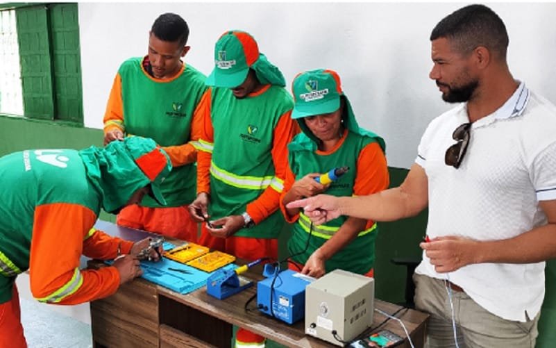 Treinamento curso garis DF Misto Brasil