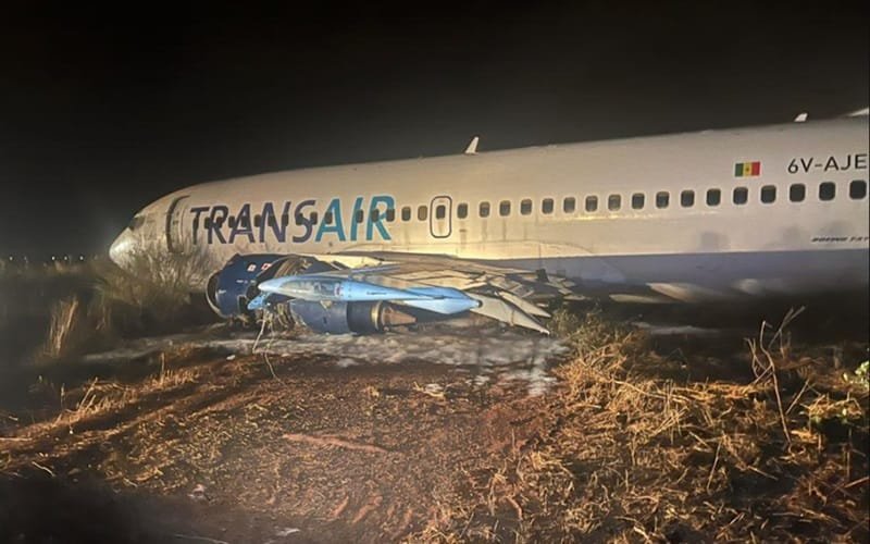 Boeing pista acidente Transair