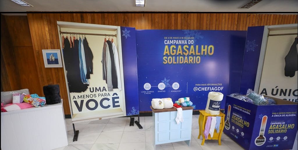 Campanha do Agasalho Solidário DF Misto Brasil