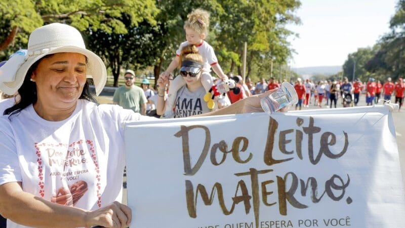Distrito Federal fez doação de leite materno para o Rio Grande do Sul