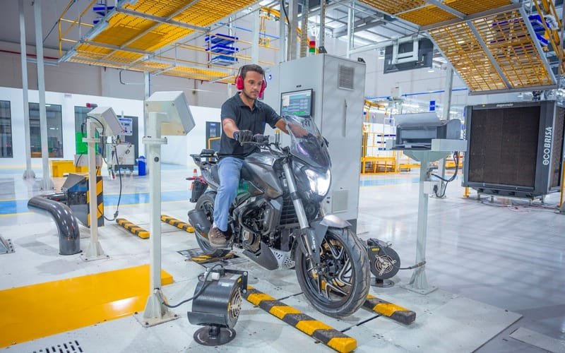 Fábrica Bajaj do Brasil Manaus motocicleta Misto Brasil