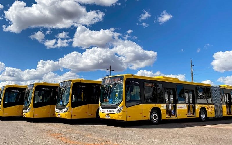 Ônibus articulado novos DF Misto Brasil