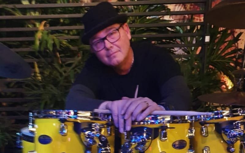 Baterista Marcão Brito Misto Brasil