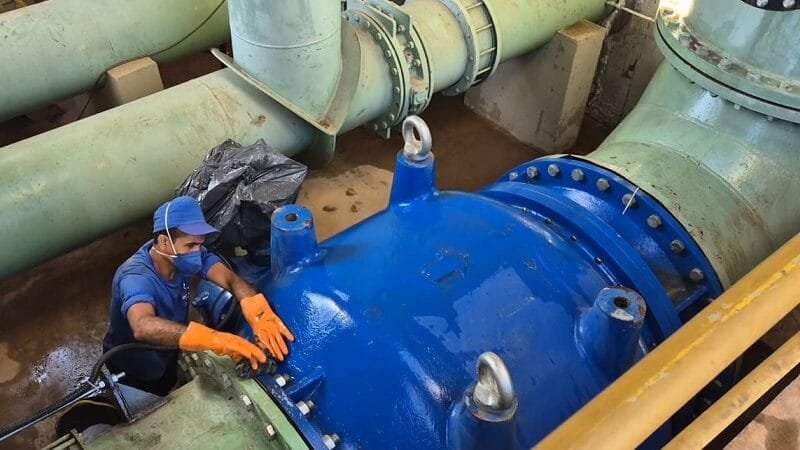 Caesb normalizou o abastecimento de água em quatro regiões