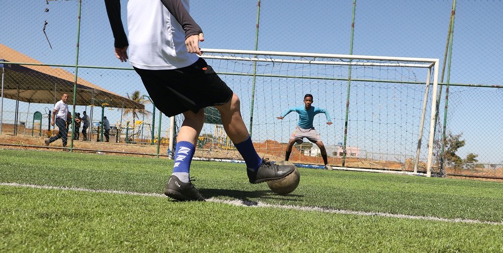 Campo de futebol sintético DF Misto brasil