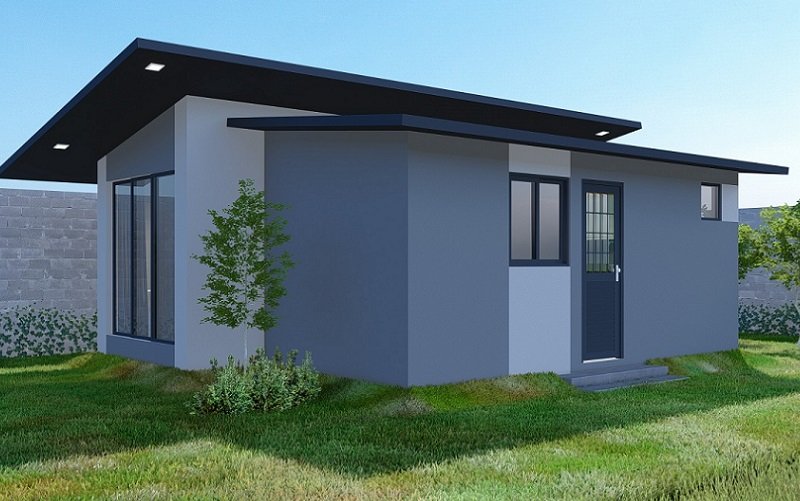 Casa FlexCubic modelo residência Misto Brasil