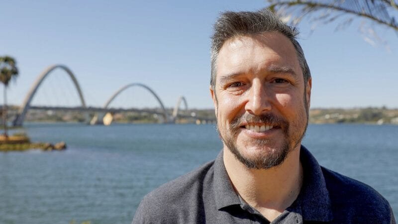 Bosco Lobo mora no Jardim Mangueiral e sempre vai para o Lago Paronoá, porque diz que é apaixonado por Brasília/Lúcio Bernardo Jr./Agência Brasília