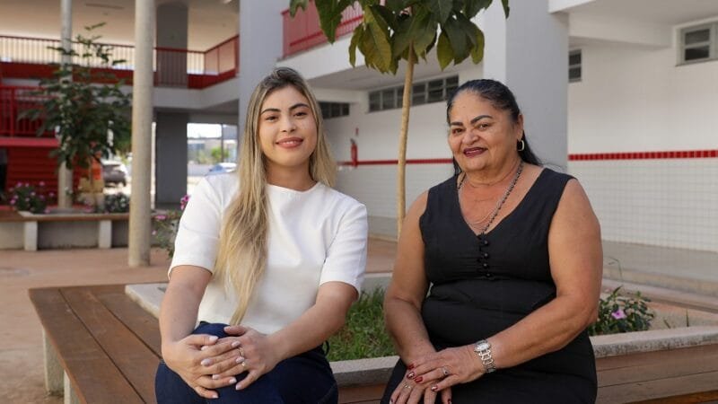 Renata Brandão e Iraíldes Lopes foram buscar conhecimento nas escolas técnicas para novas oportunidades no mercado de trabalho/Geovana Albuquerque/Agência Brasília