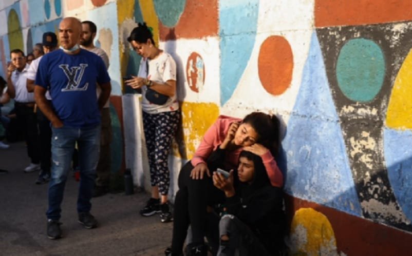 Venezuela eleitores fila Misto Brasil