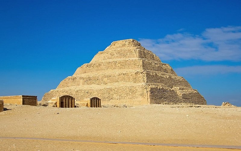 Pirâmide de Djoser Egito a mais antiga Misto Brasil