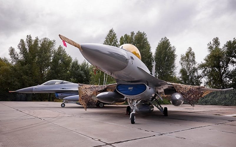 Caça F-16 Ucrânia Misto Brasil