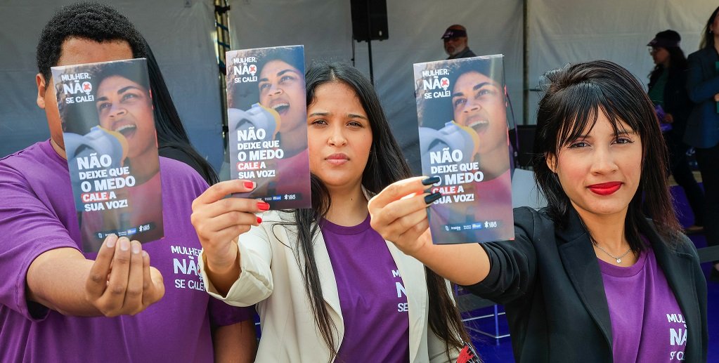 Campanha Mulher, não se cale DF Misto Brasil