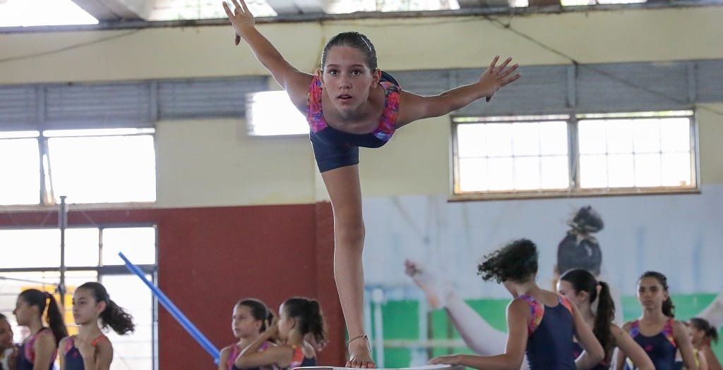 Ginástica artística DF CEM Setor Leste Misto Brasil