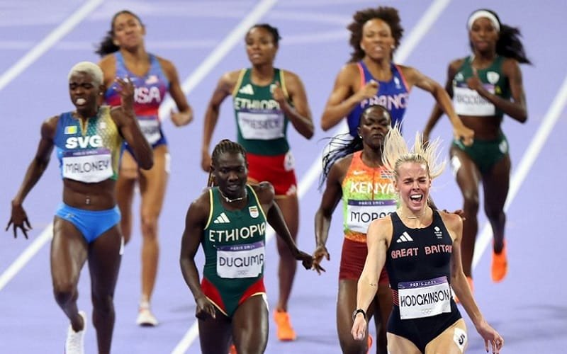 Olimpíada Paris 2024 *00 metros rasos Misto Brasil