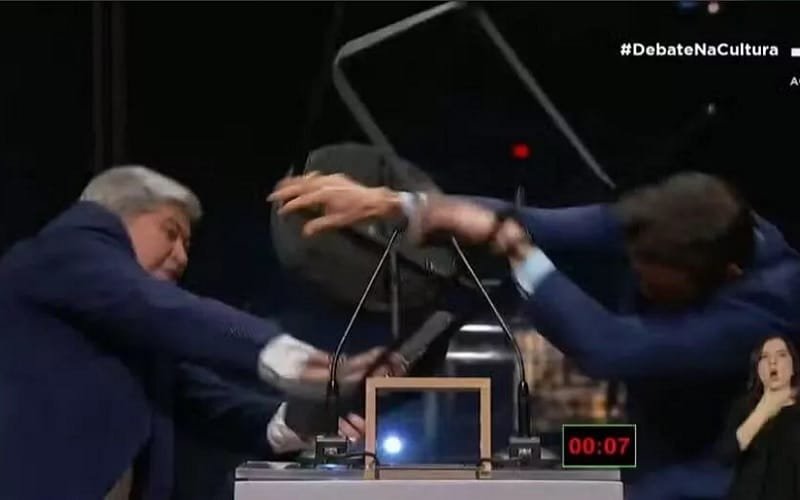 Debate São Paulo cadeirada política Misto Brasil