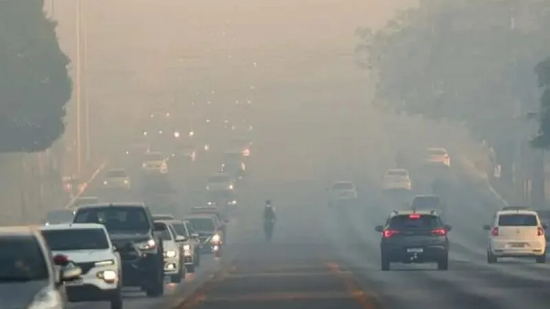 Incêndio no Parque Nacional de Brasília chega perto das casas