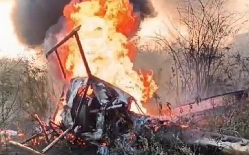 Helicóptero acidente Agreste de Pernambuco Misto Brasil