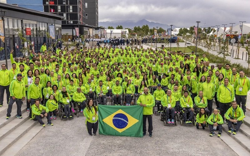 Paralimpíadas atletas brasileiros equipe Misto Brasil