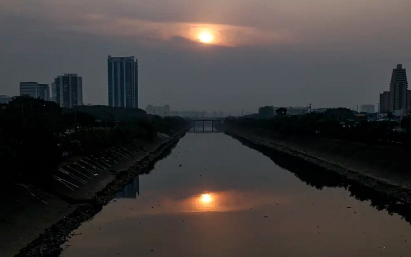 São Paulo poluição fumaça Misto Brasil