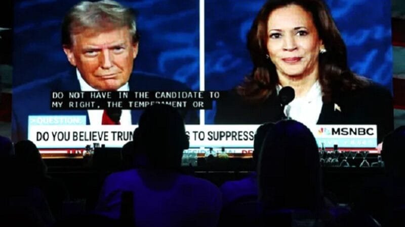 Performance contundente de Harris abala um Trump defensivo