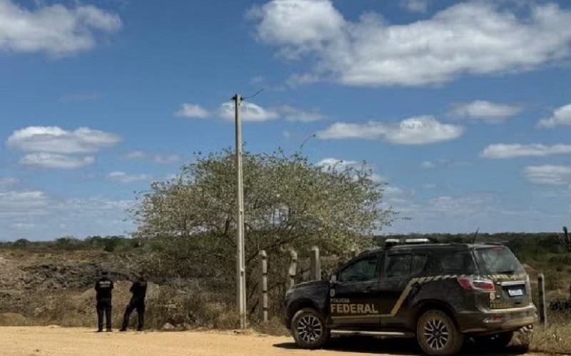 Polícia Federal Bahia exploração de ouro Misto Brasil