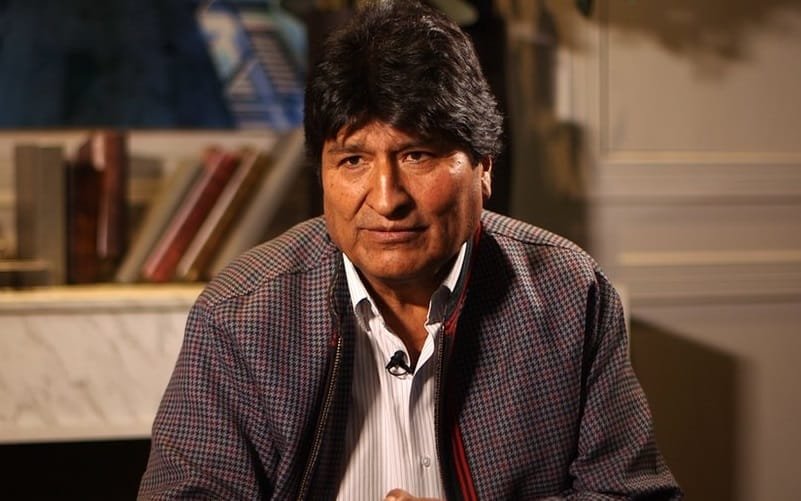 Bolívia ex-presidente Evo Morales Misto Brasil