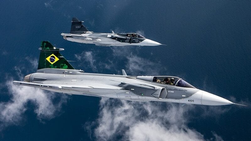 Saab é convocada nos EUA sobre venda de caças ao Brasil