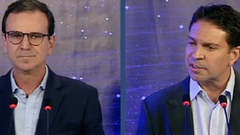 Eduardo Paes e Alexandre Ramagem votaram cedo