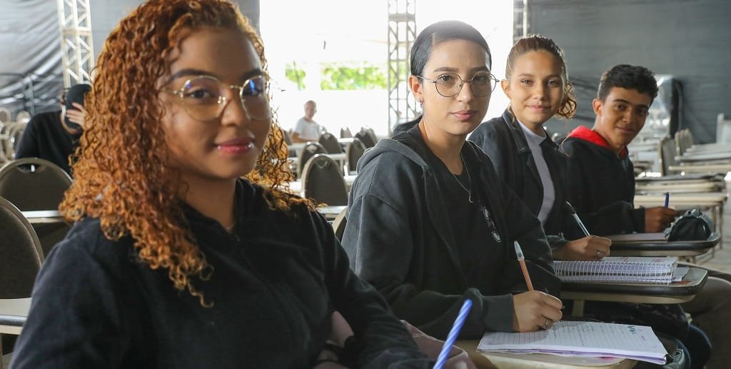 Enem preparatório Ceilândia estudantes