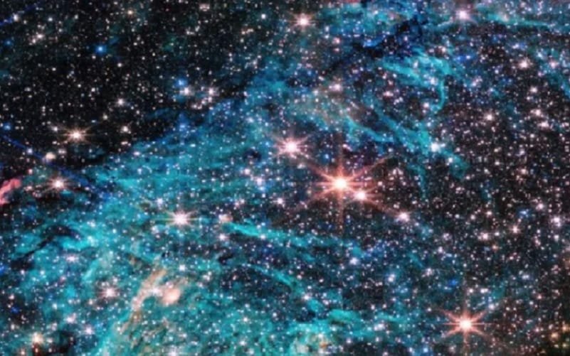 Espaço sideral Via Láctea estrelas Misto Brasil