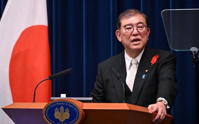 Japão pPrimeiro-ministro Shigeru Ishiba Misto Brasil