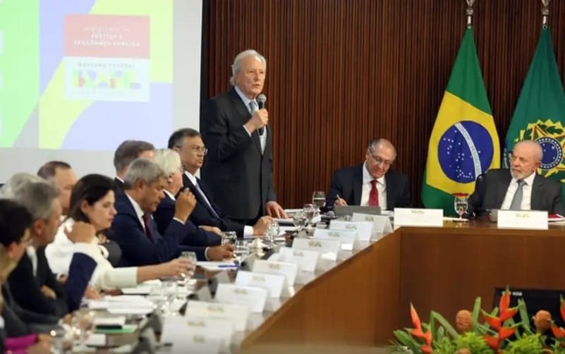 Reunião governadores segurança pública Palácio do Planalto Misto Brasil