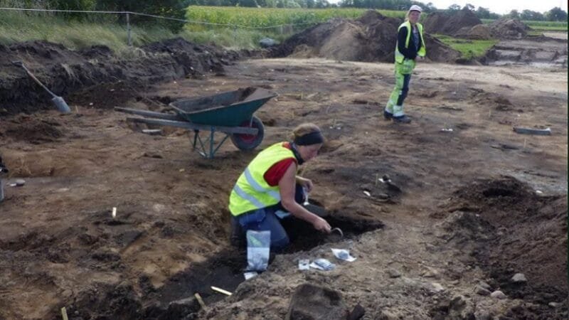 Sepulturas da Era Viking da Idade da Pedra na Suécia