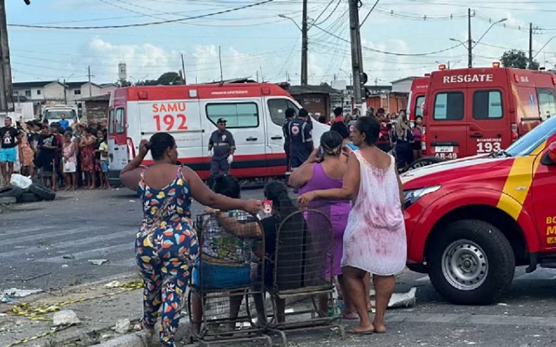 Explosão prédio Maceió Misto Brasil