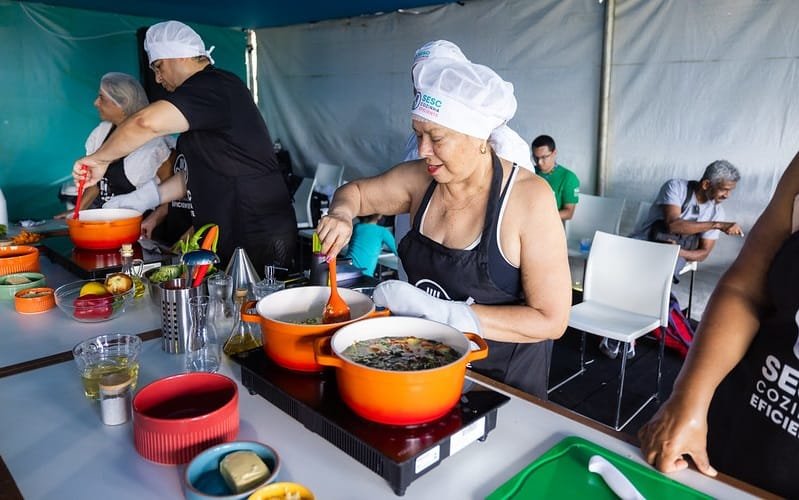 Cozinha comida Sesc Misto Brasil