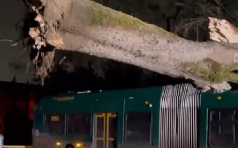 Tempestade EUA noroeste Misto Brasil