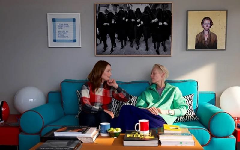 Filme O quarto ao lado cinema Misto Brasil