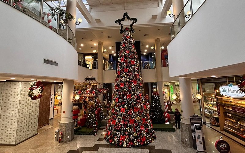 Natal árvore de Natal Liberty Mall DF Misto Brasil