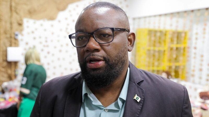 Juvenal Araújo é subsecretário de Igualdade Racial do DF, que tem uma ação empreendedora na Galeria dos Estados/Matheus H. Souza/Agência Brasília