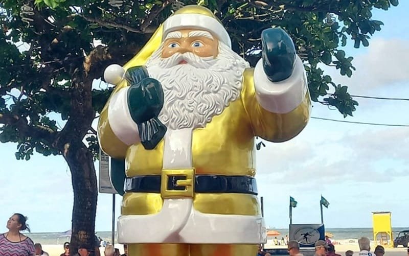 Balneário Camboriú papai noel Misto Brasil