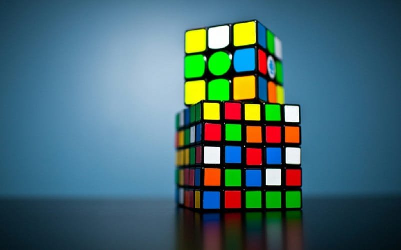 Cubo de Rubik Misto Brasil