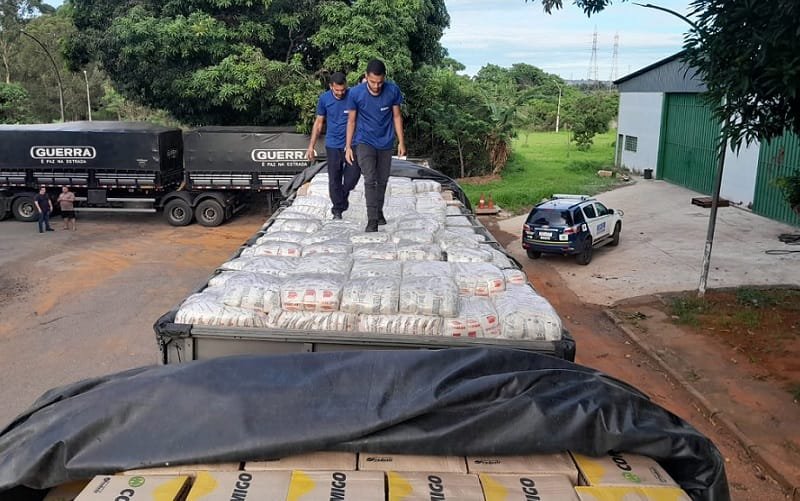 Fiscalização Receita DF mercadoria apreendida Misto Brasil