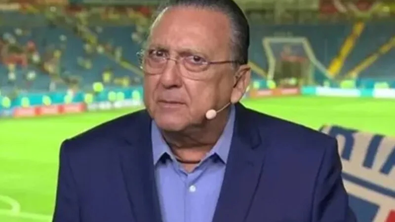 Galvão Bueno é internado após passar mal