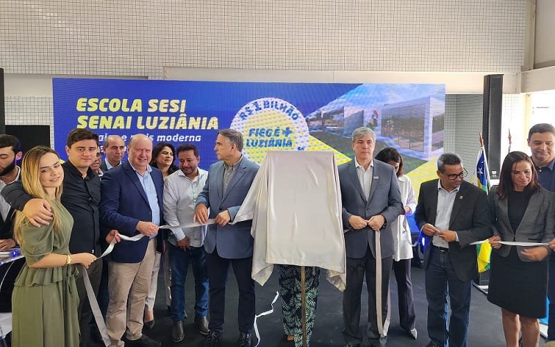 Escola Senai Luziânia inauguração Misto Brasil