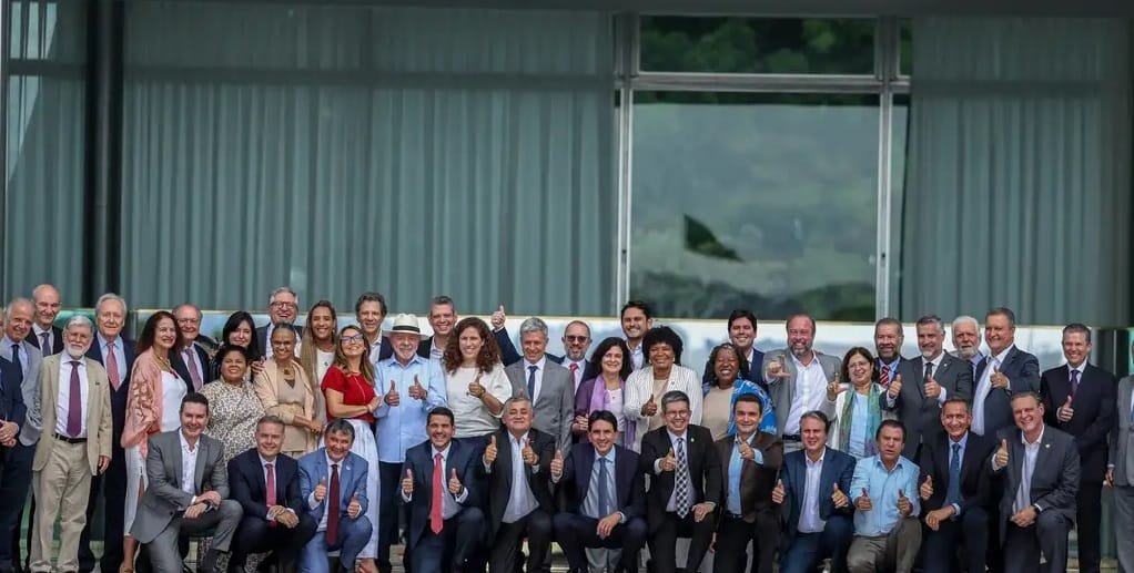 Ministros de Lula dezembro 2024 Palácio da Alvorada Misto Brasil