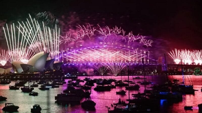 Veja os vídeos – Nova Zelândia também comemora o ano novo