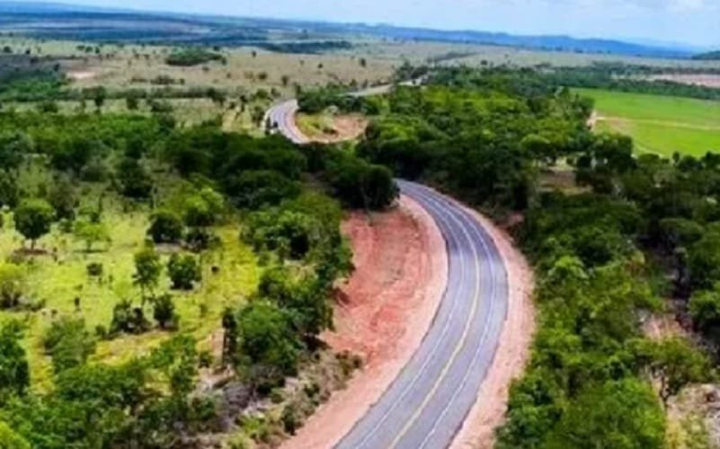 Rodovia BR-267 Mato Grosso do Sul Misto Brasil