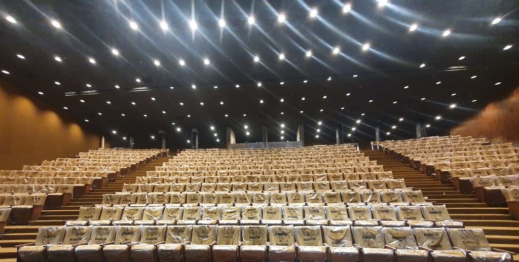 Sala Martins Pena reforma Teatro Nacional Brasília Misto Brasil