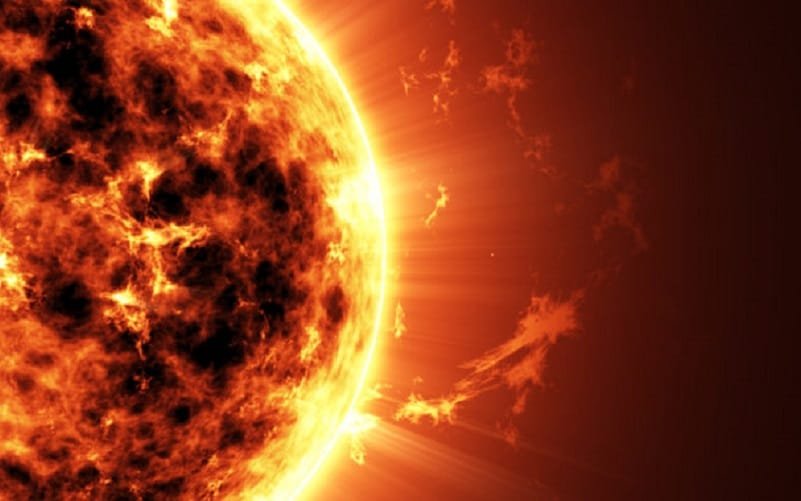 Sol raios solares estrela espaço Misto Brasil